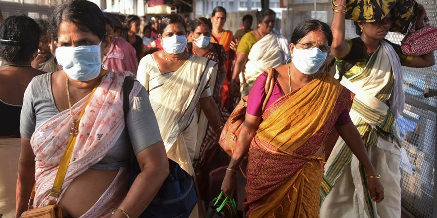 Hindistan'da Kovid-19 vakaları 1 milyona yaklaştı! Yasaklar geri geldi