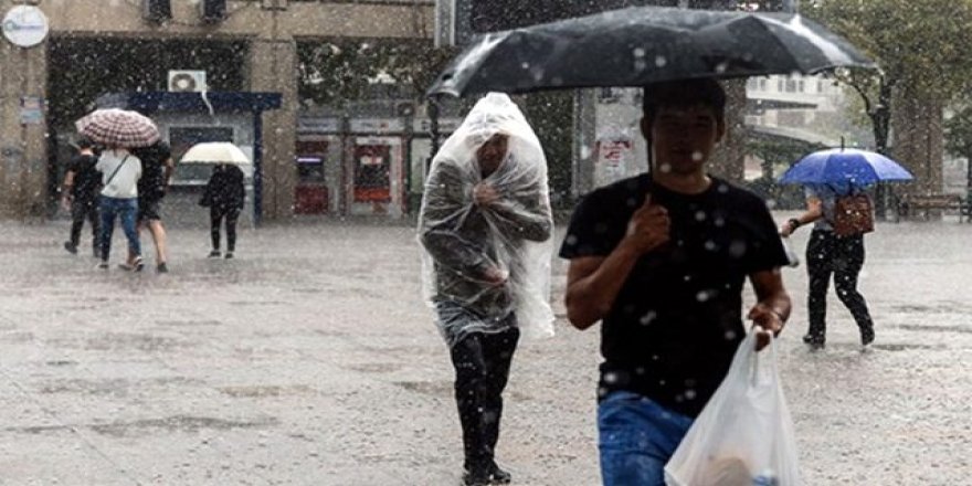Meteoroloji il il açıkladı! Çok sayıda ilde sağanak yağış bekleniyor!