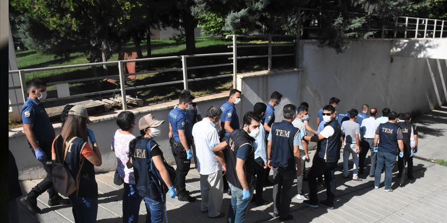 Gaziantep'te terör örgütüne yönelik operasyonlarda 9 tutuklama!