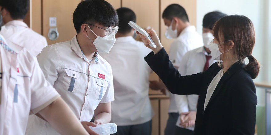 Çin'de 22, Güney Kore'de 59 yeni Kovid-19 vakası görüldü