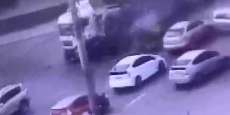 Rusya’da korkunç kaza! Freni patlayan kamyon restorana daldı