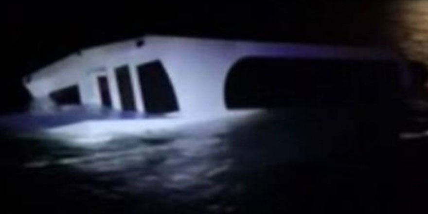 Heybeliada'da tekne faciasından dönüldü! Batan teknedeki 27 kişi kurtarıldı