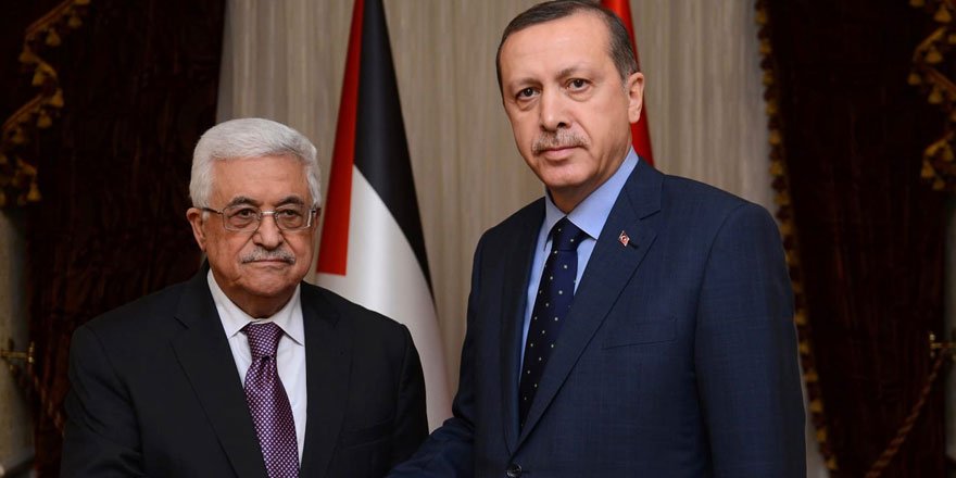 Cumhurbaşkanı Erdoğan Filistin lideri Mahmud Abbas ile telefonda görüştü