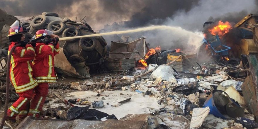 Beyrut'ta OHAL ilan edildi: 100 can kaybı, 4 bine yakın yaralı