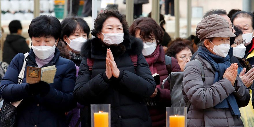 Son 24 Saatte Çin'de 37, Güney Kore'de 20 yeni Kovid-19 vakası görüldü
