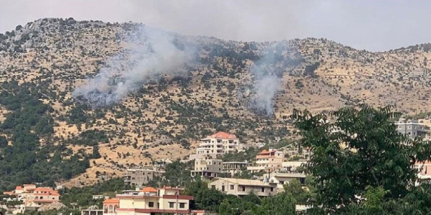 Lübnan resmi ajansı: İsrail sınırı ihlal etti, fosfor bombası kullandı