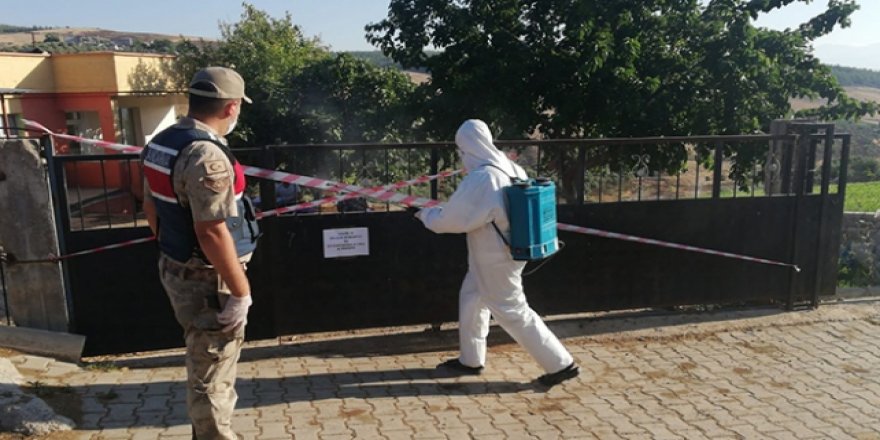 Adıyaman'da 27 eve karantina kararı