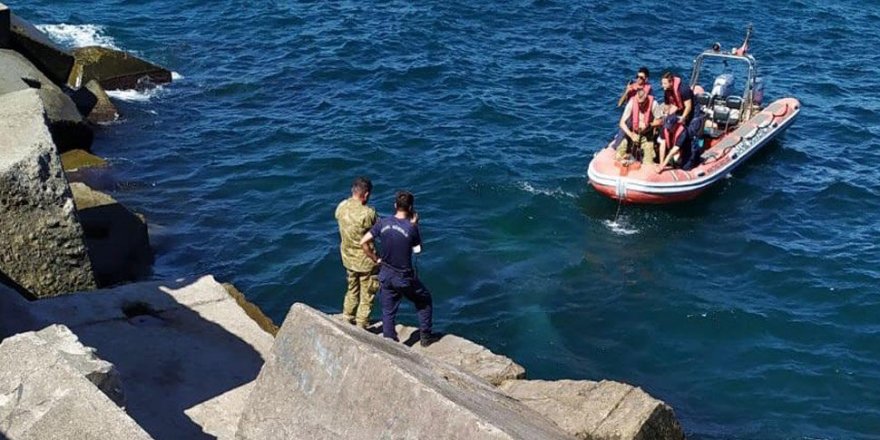 Zonguldak'ta denizden zırh delici mühimmat çıktı