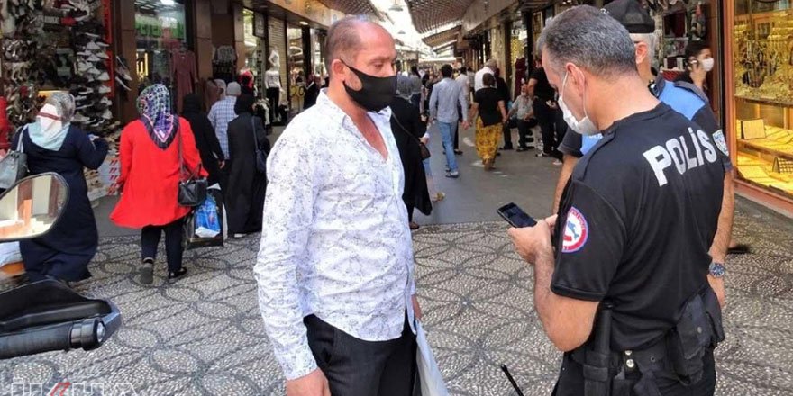 Gaziantep'te 2 bin 246 kişiye maske ve sosyal mesafe cezası kesildi!
