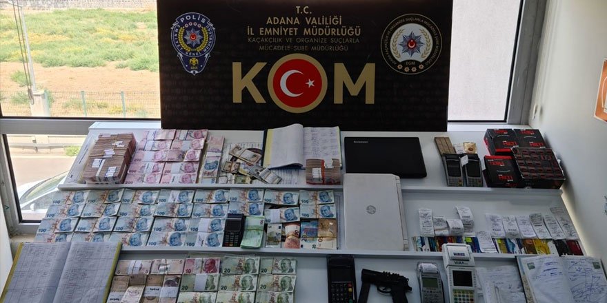 Adana'da tefecilik operasyonu! 19 kişi gözaltında