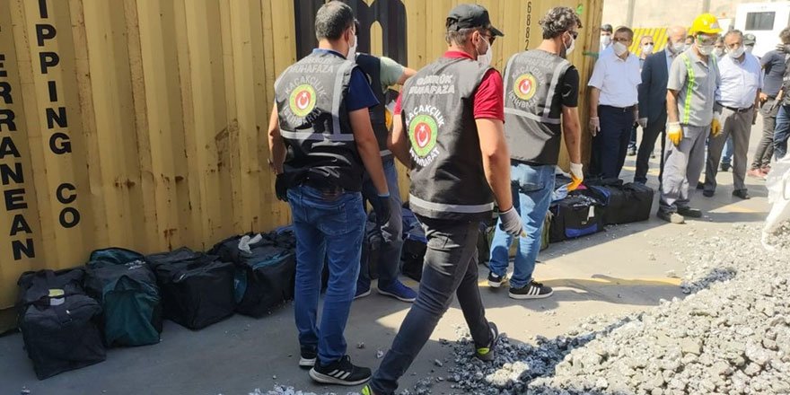 Kocaeli'de 540 kilogram kokain ele geçirildi