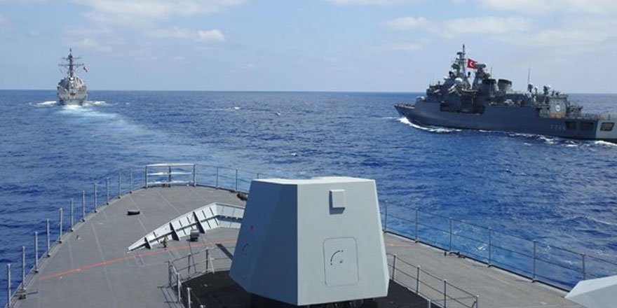 Doğu Akdeniz'de ABD ile ortak eğitim