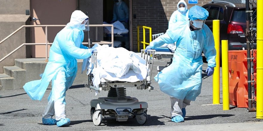 ABD'de 1 günde 1852 kişi koronavirüsten öldü