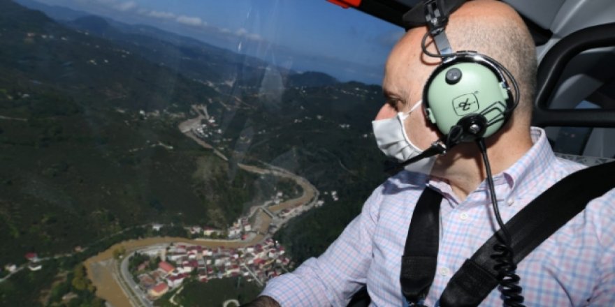 Bakan Karaismailoğlu: Giresun'da bütün yaraları en kısa sürede saracağız