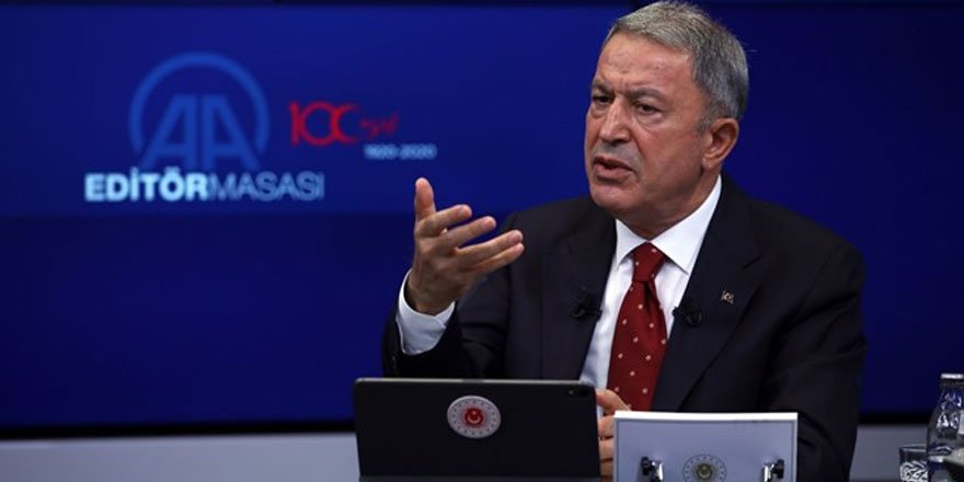 Milli Savunma Bakanı Akar: Kimsenin toprağında denizinde gözümüz yok!