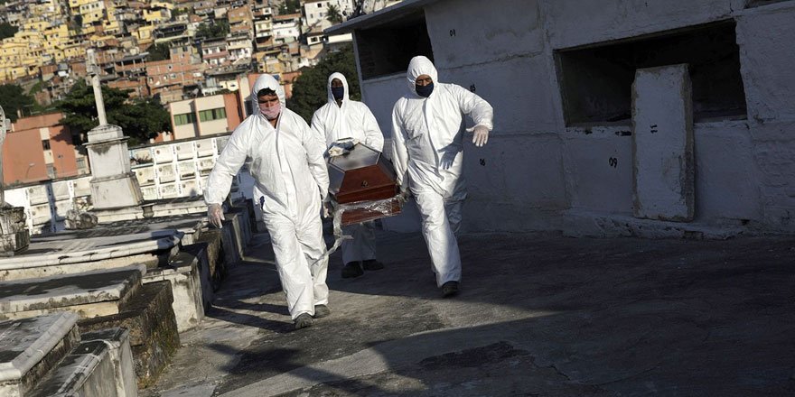 Son 24 saatte Brezilya'da 366, Meksika'da 339, Hindistan'da 971 kişi hayatını kaybetti