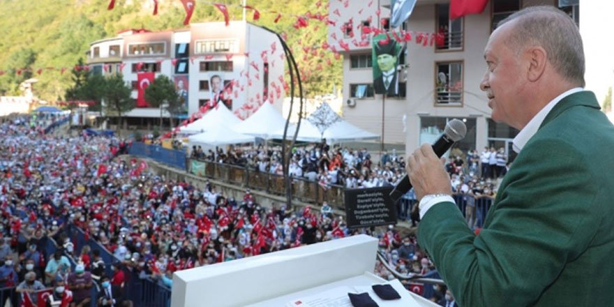 Cumhurbaşkanı Erdoğan: Selden etkilenen esnafa 50 bin liraya kadar hibe verilecek