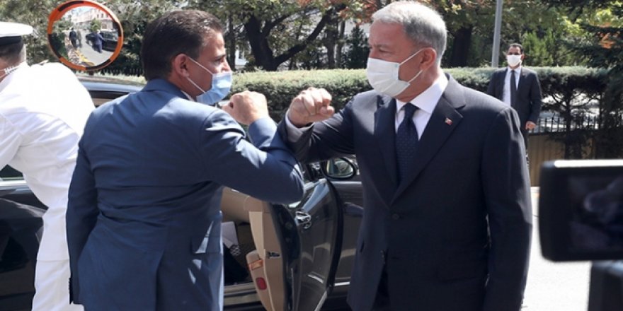 Bakan Akar, Libyalı mevkidaşı ile görüştü