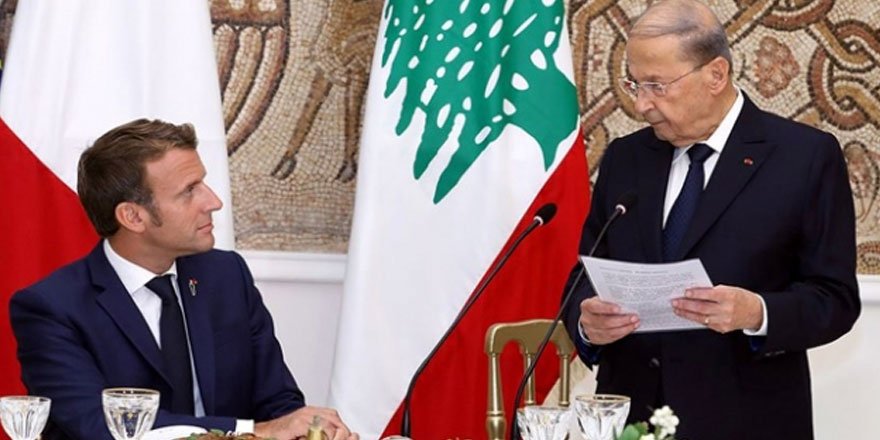 Macron Beyrut ziyaretini tehditlerle sonlandırdı