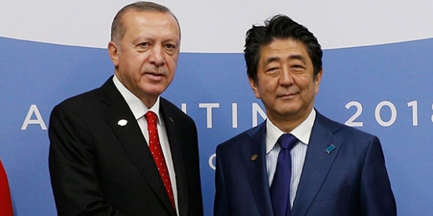 Cumhurbaşkanı Erdoğan'dan Abe'ye geçmiş olsun telefonu!