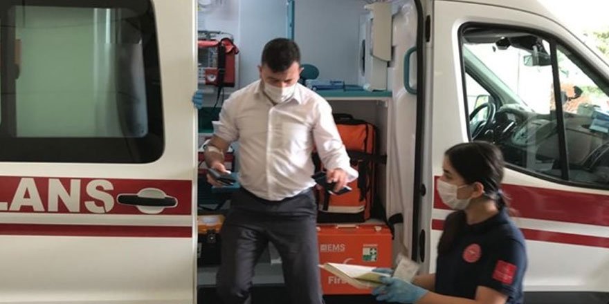 Dezenfektan kutusuna yanlışlıkla kireç sökücü döküldü: 2 yaralı