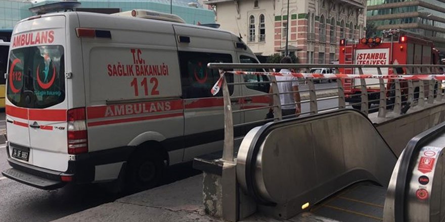 Şişli-Mecidiyeköy Metro İstasyonu'nda intihar girişimi
