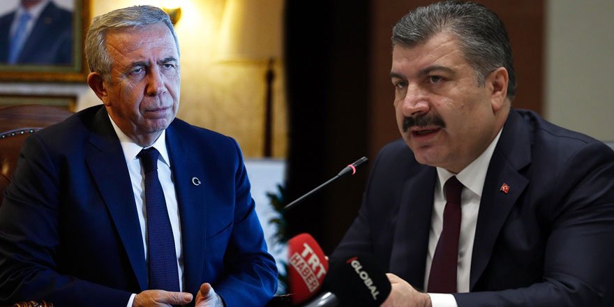 Sağlık Bakanı Koca Başkan Mansur Yavaş'a teşekkür etti!