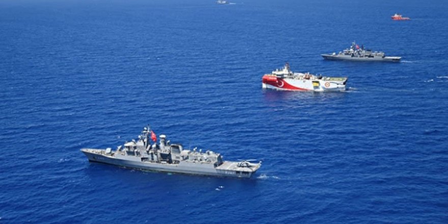 Oruç Reis'in kaptanı Uzşen: Donanmanın bizimle olması ekstra motivasyon kaynağı oldu