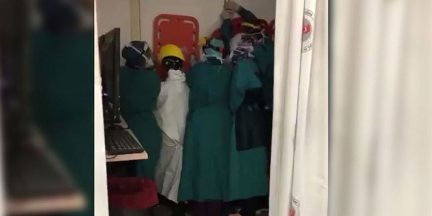 Keçiören'de sağlıkçılara saldırıya soruşturma