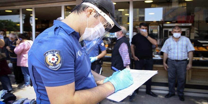 Ankara'da COVID-19 denetimlerinde bir ayda 16 bin 525 kişiye ceza kesildi
