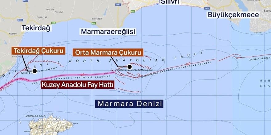Jeofizik uzmanı Oğuz Gündoğdu: Marmara Denizi’ndeki fay aktif