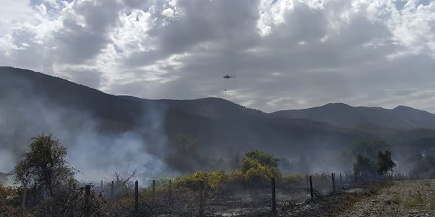 Muğla'da orman yangını! Yerleşim yerlerini tehdit ediyor