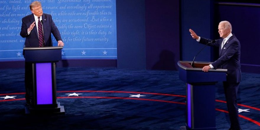 Donald Trump ve Joe Biden televizyonda karşı karşıya geldi!