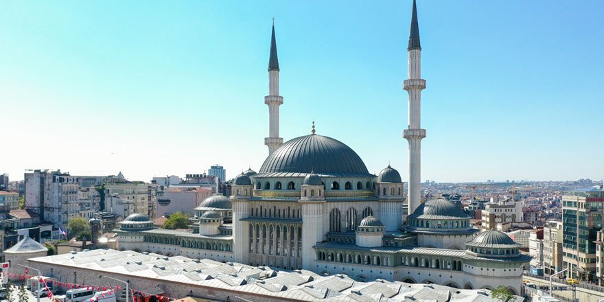 Taksim'e yapılan camide sona yaklaşıldı! Yüzde 80'i tamamlandı