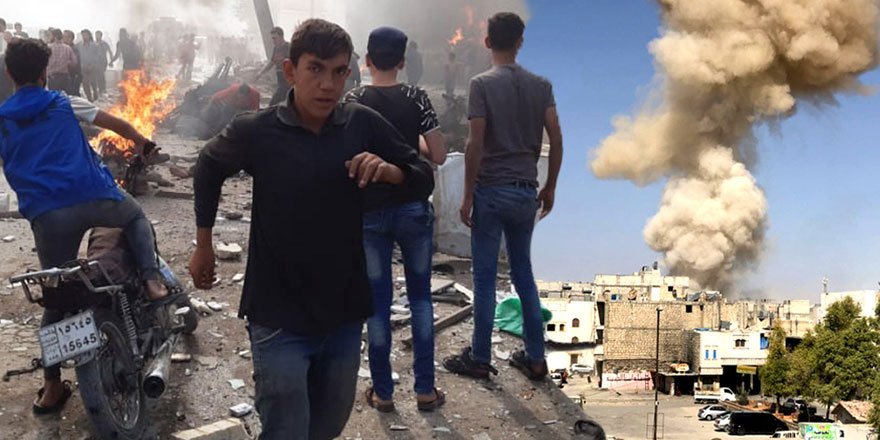 Suriye'de bomba yüklü kamyonla saldırı! Ölü ve yaralılar var