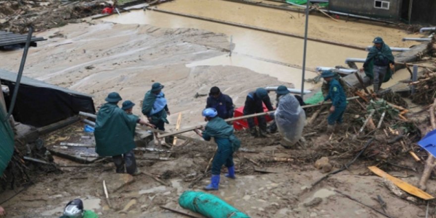 Vietnam'da sel felaketi! 5 ölü, 6 kayıp