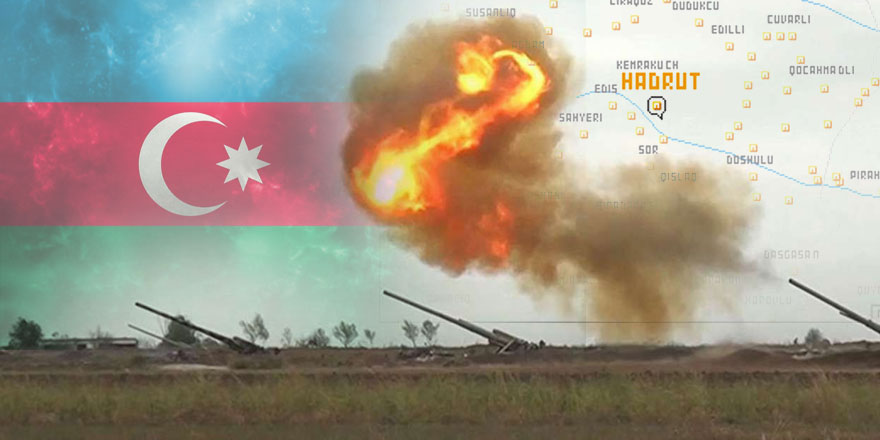 Azerbaycan ordusu Hadrut'u işgalden kurtardı