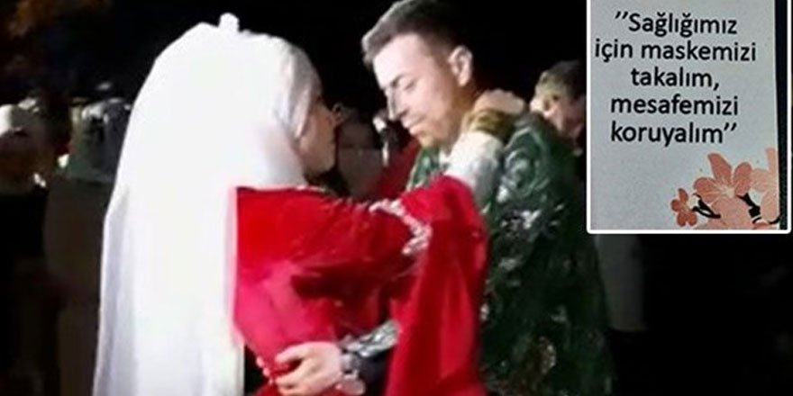 Düğün davetiyesinde maske uyarısı yapan damat Kovid-19'a yenik düştü