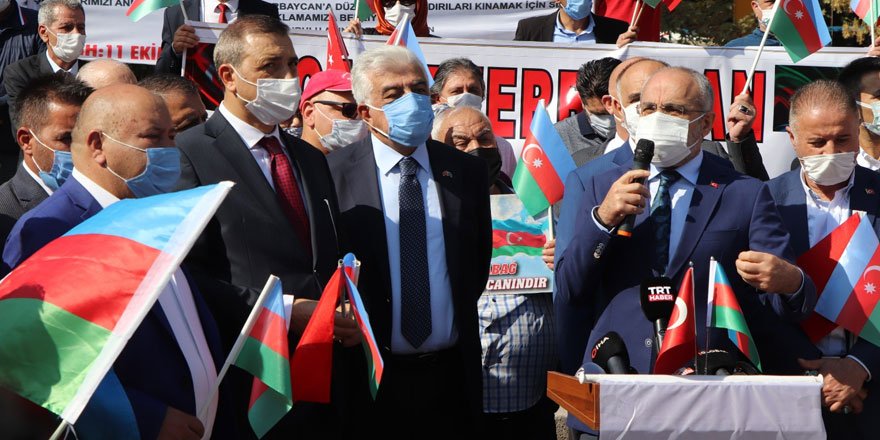 Cumhurbaşkanı Başdanışmanı Topçu: Azerbaycan devlet-millet tek yürek ‘ya Karabağ, ya ölüm’ diyor!