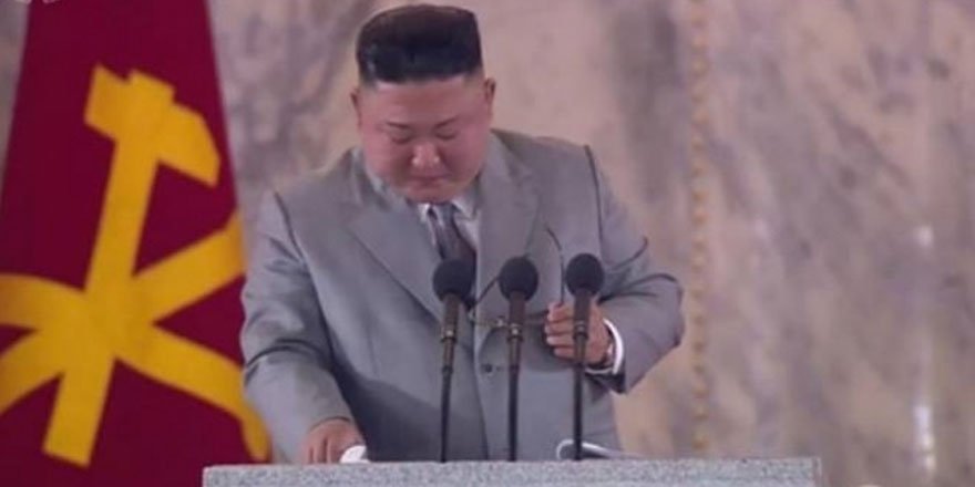 Kim Jong Un ağlayarak halkından özür diledi