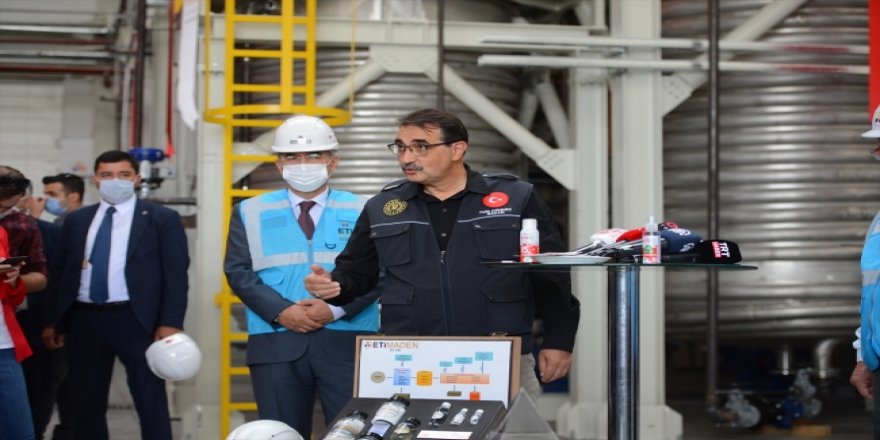 Enerji ve Tabii Kaynaklar Bakanı Dönmez duyurdu! Türkiye'de ilk defa lityum üretimi yapılacak