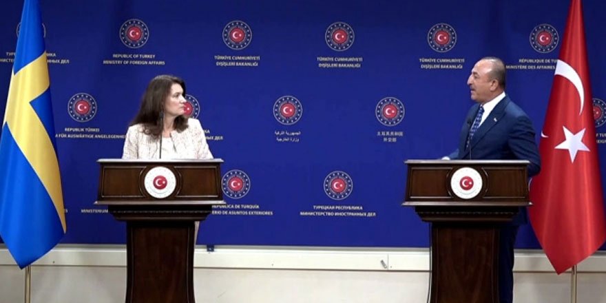 Bakan Çavuşoğlu'ndan canlı yayında İsveçli Bakana çok sert Suriye yanıtı!