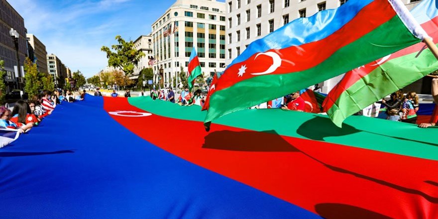 Beyaz Saray önünde Azerbaycan'a destek mitingi!