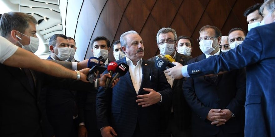 TBMM Başkanı Mustafa Şentop ve heyetinden Azerbaycan'a destek ziyareti!