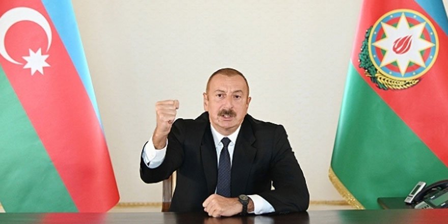 Aliyev: Savaşın devam etmesinden ve can kayıplarından Paşinyan sorumlu