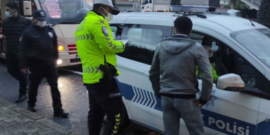 Fazla yolcu alan minibüs şoförü: Ben almadım onlar bindi