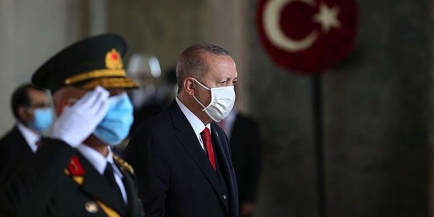 Cumhurbaşkanı Erdoğan ve devlet erkanı Anıtkabir'de