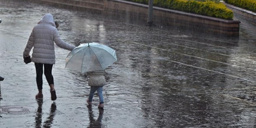 Meteorolojiden yağış uyarısı