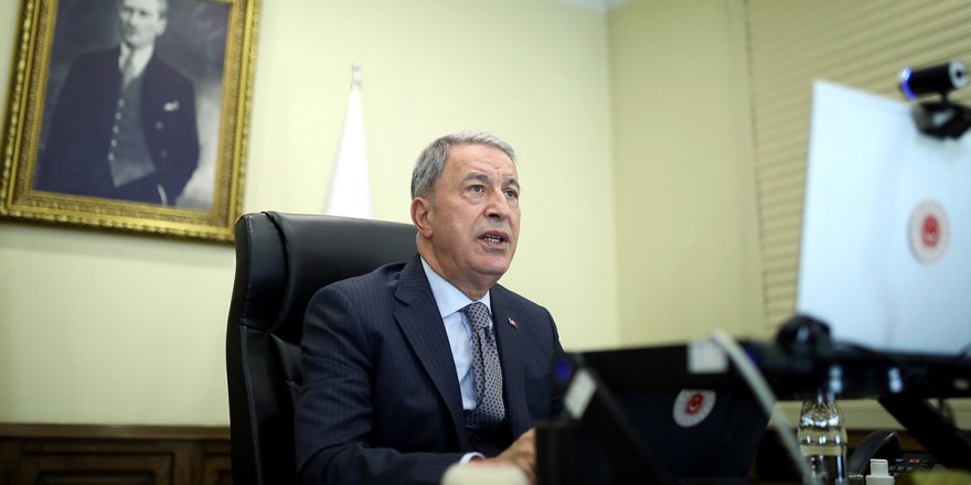 Bakan Akar'dan Libya mesajı: Hafter, Libya için büyük bir tehdit