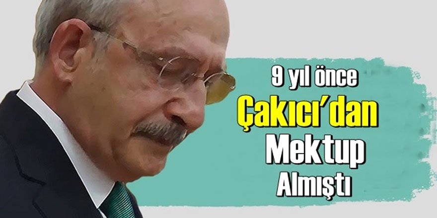 CHP lideri Kılıçdaroğlu 9 yıl önce Alaattin Çakıcı'dan mektup aldı!